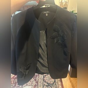 Nine West blazer flower design 18 W